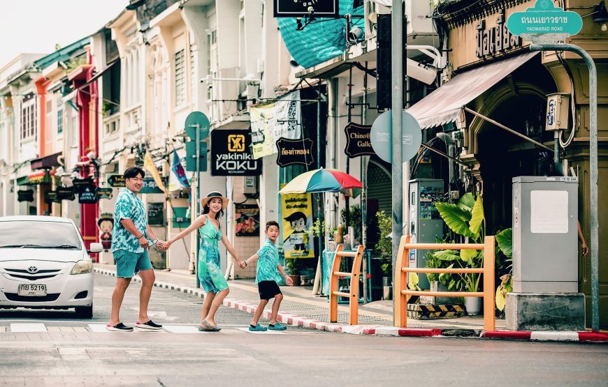 Private photo shoot in Phuket Town