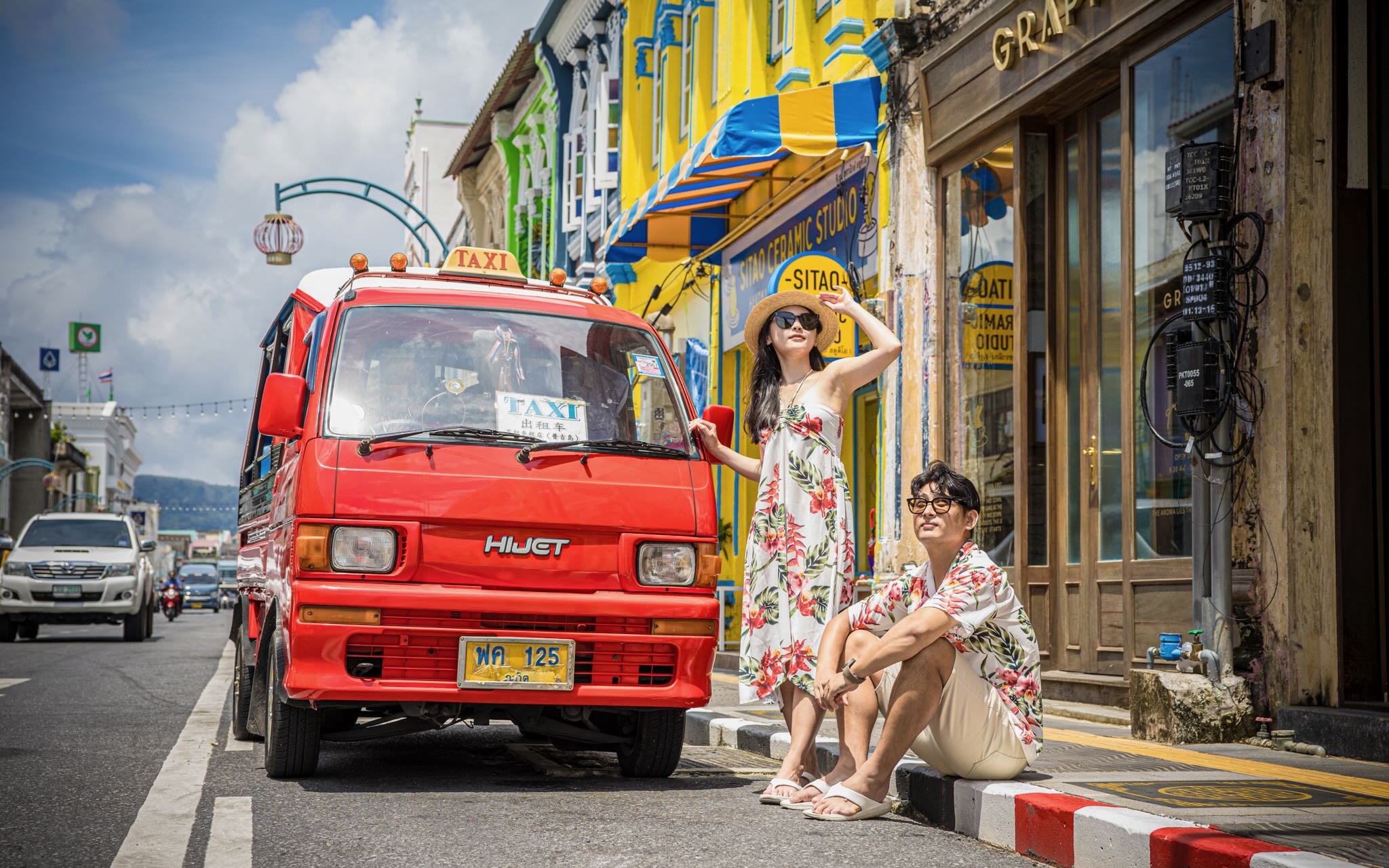 Private photo shoot in Phuket Town