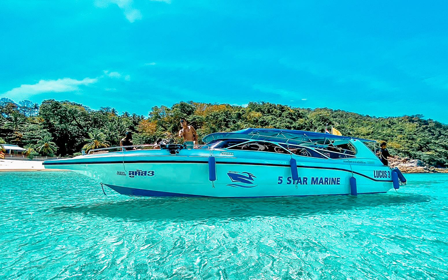 Coral Island – Private Speedboat tour